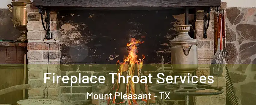  Fireplace Throat Services Mount Pleasant - TX