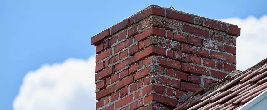 Brick Chimney Flue Installation in Mount Pleasant, TX