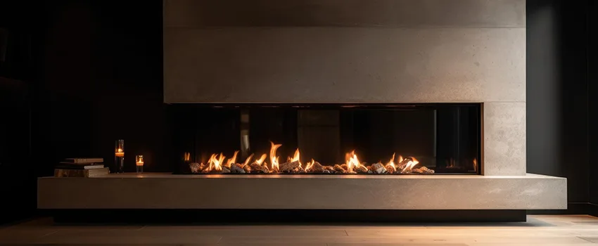 Gas Fireplace Ember Bed Design Services in Mount Pleasant, Texas