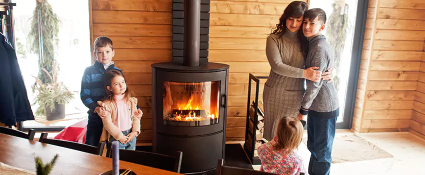 Morso Cast Iron Fireplace Insert Installation in Mount Pleasant, Texas
