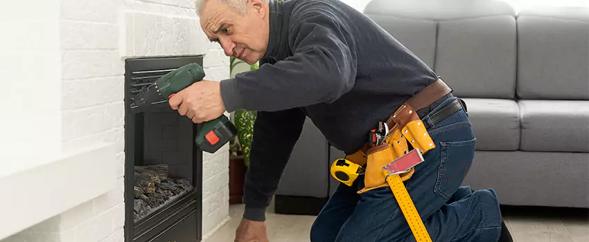 New Indoor Fireplace Installation in Mount Pleasant, Texas