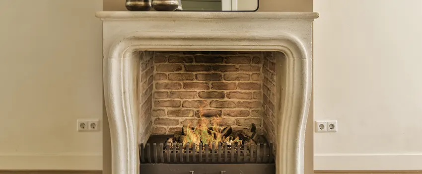 Vintage-style Fireplace Redesign in Mount Pleasant, Texas