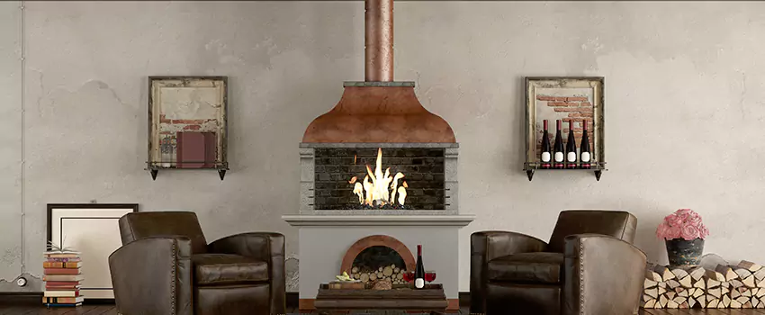 Thelin Hearth Products Providence Pellet Insert Fireplace Installation in Mount Pleasant, TX