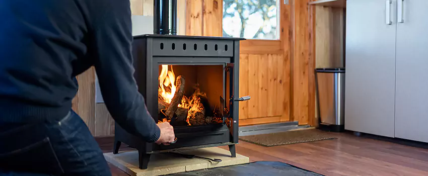 Open Hearth Wood Fireplace Installation in Mount Pleasant, TX