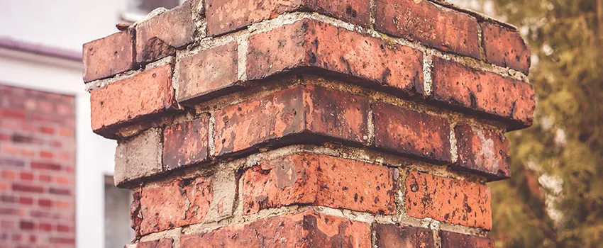 Cracked Chimney Bricks Repair Cost in Mount Pleasant, Texas