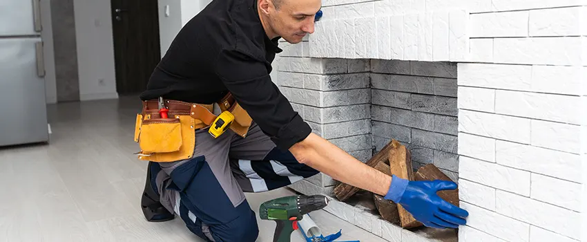 Fireplace Damaged Damper Frame Repair Services in Mount Pleasant, Texas