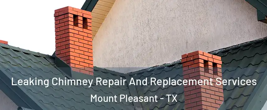  Leaking Chimney Repair And Replacement Services Mount Pleasant - TX